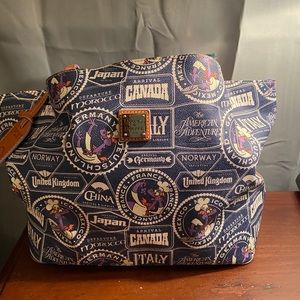 Disney Dooney & Bourke Figment Food & Wine tote